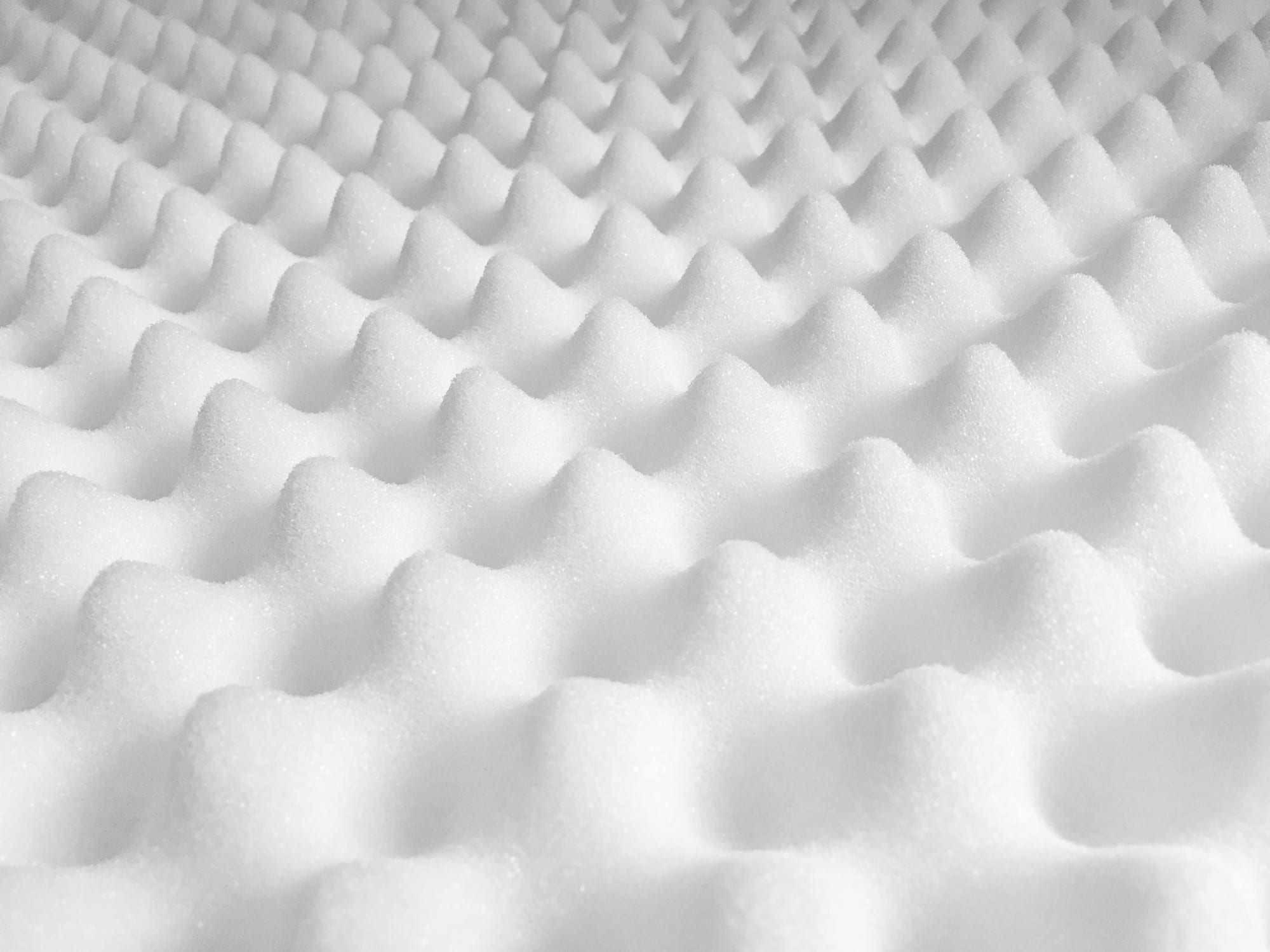 egg crate memory foam mattress for cot